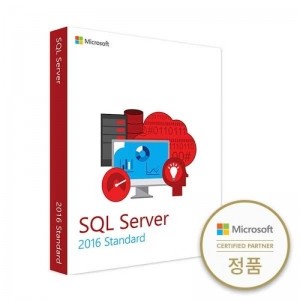 [마이크로소프트] MicroSoft SQL Server Standard 2016Win 영문 DVD 10Clt