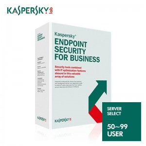 [Kaspersky]카스퍼스키 Kaspersky Endpoint Security for Server Select50~99 User 1년 신규/갱신