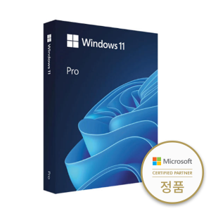 [마이크로소프트]Windows 11 Pro USB 패키지한글/USB/패키지 제품/영구사용/32, 64bit 선택 설치가능
